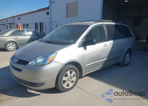 2004 Toyota Sienna Le из США, поврежденный, VIN 5TDZA23CX4S004467